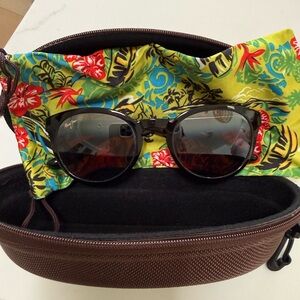 Maui Jim Polarized Sunglasses with Brown Lenses - Keanae